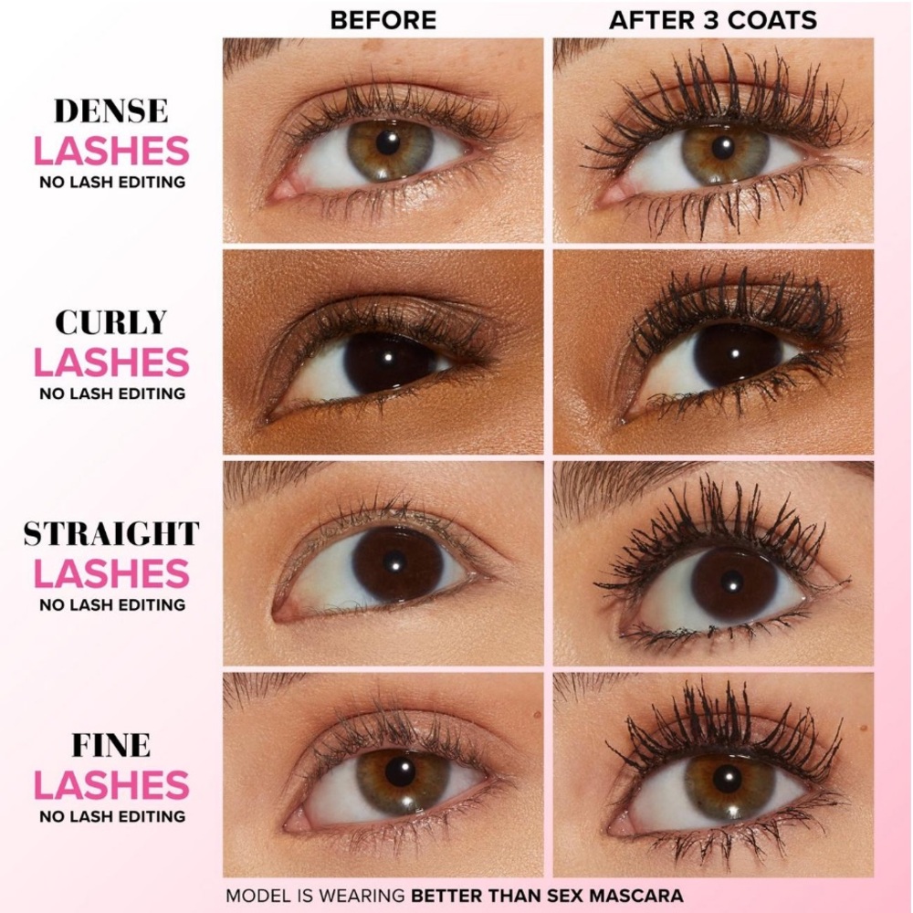 Too Faced Better Than Sex Volumizing Mascara 8ml BRAND NEW/SEALED - Picture 6 of 11